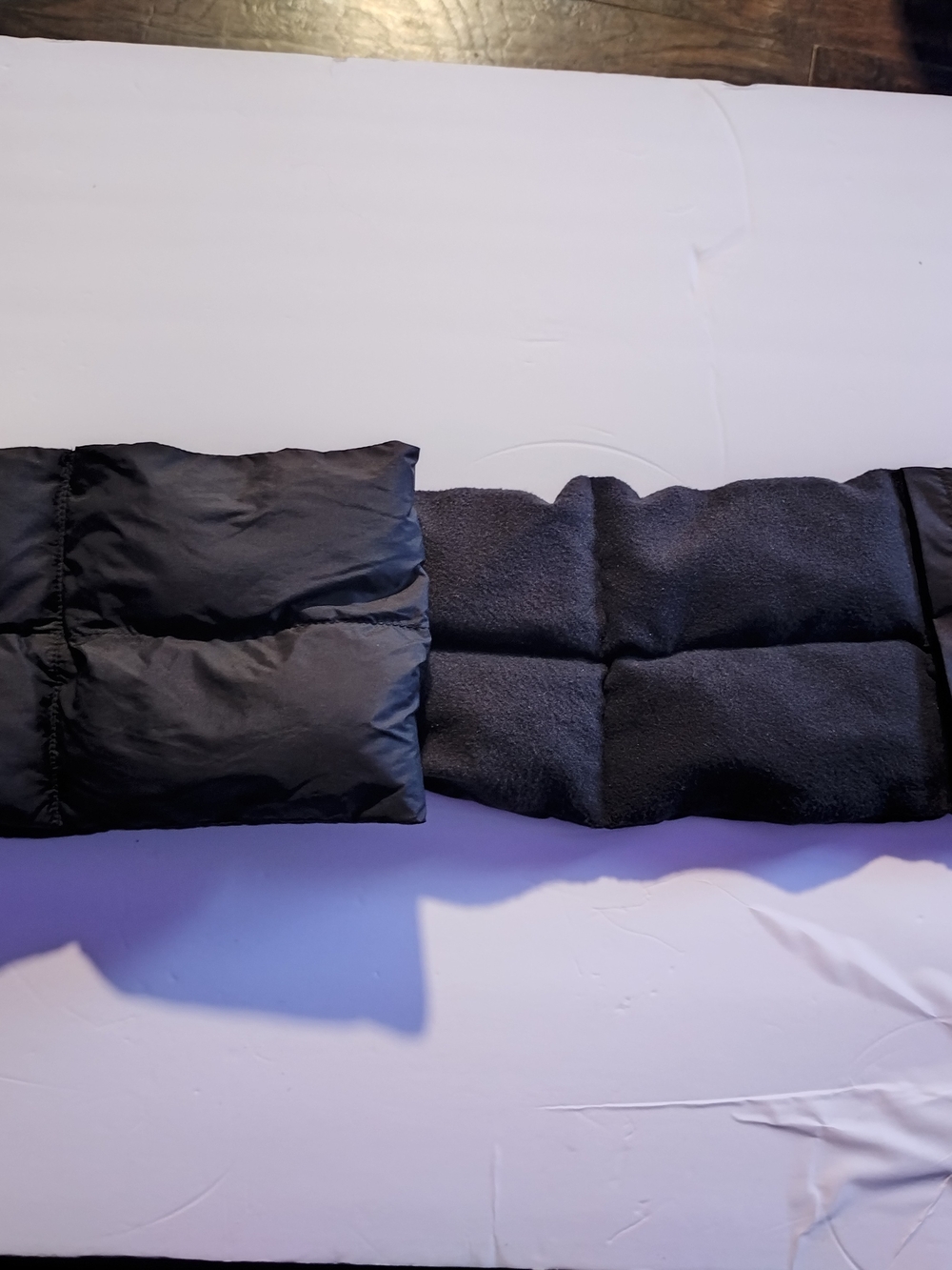UNIQLO HEATTECH Lined Padded Scarf In Black